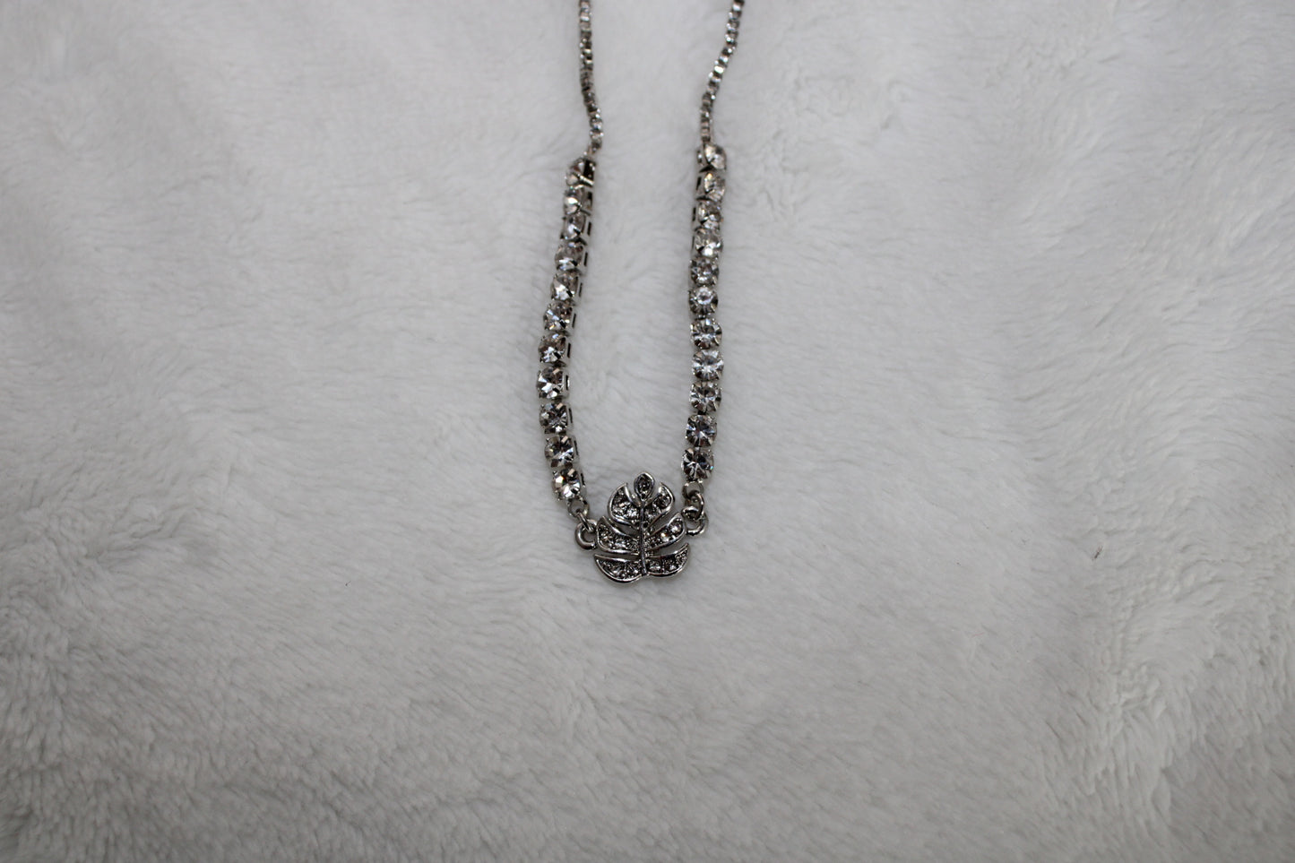 Diamond Leaf Anklet