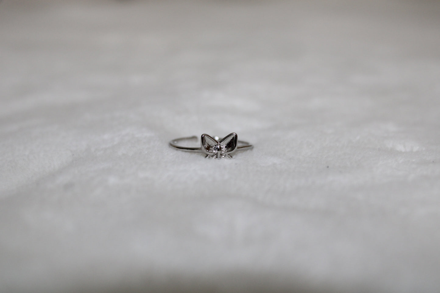 Gold Expandable Butterfly Ring