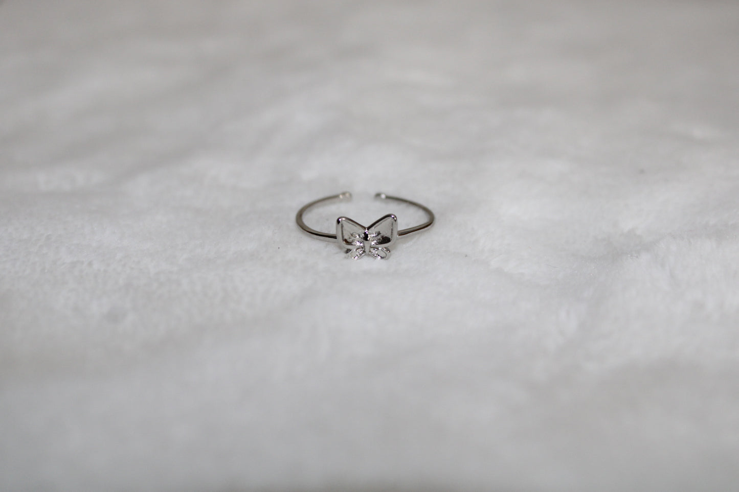 Gold Expandable Butterfly Ring