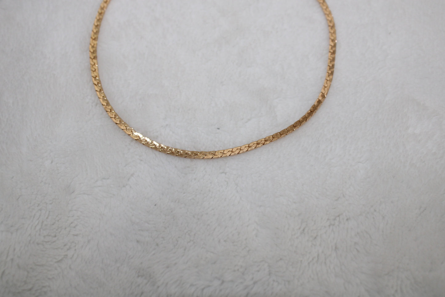 Dazzling Gold Chain Anklet