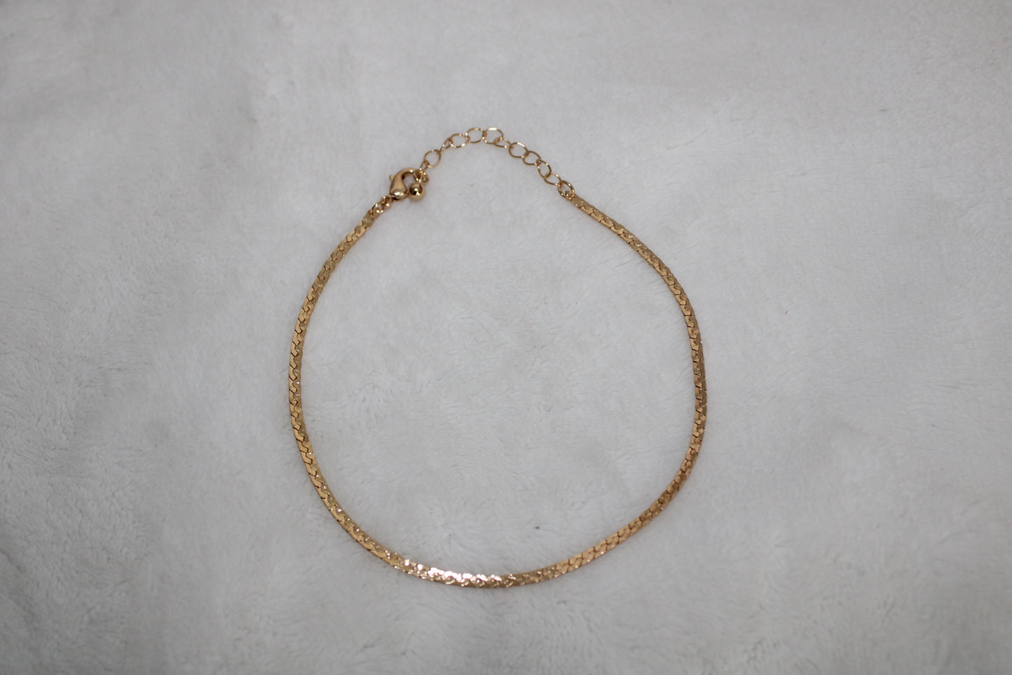 Dazzling Gold Chain Anklet