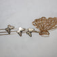 Waterfall Butterfly Hair Claw Clip
