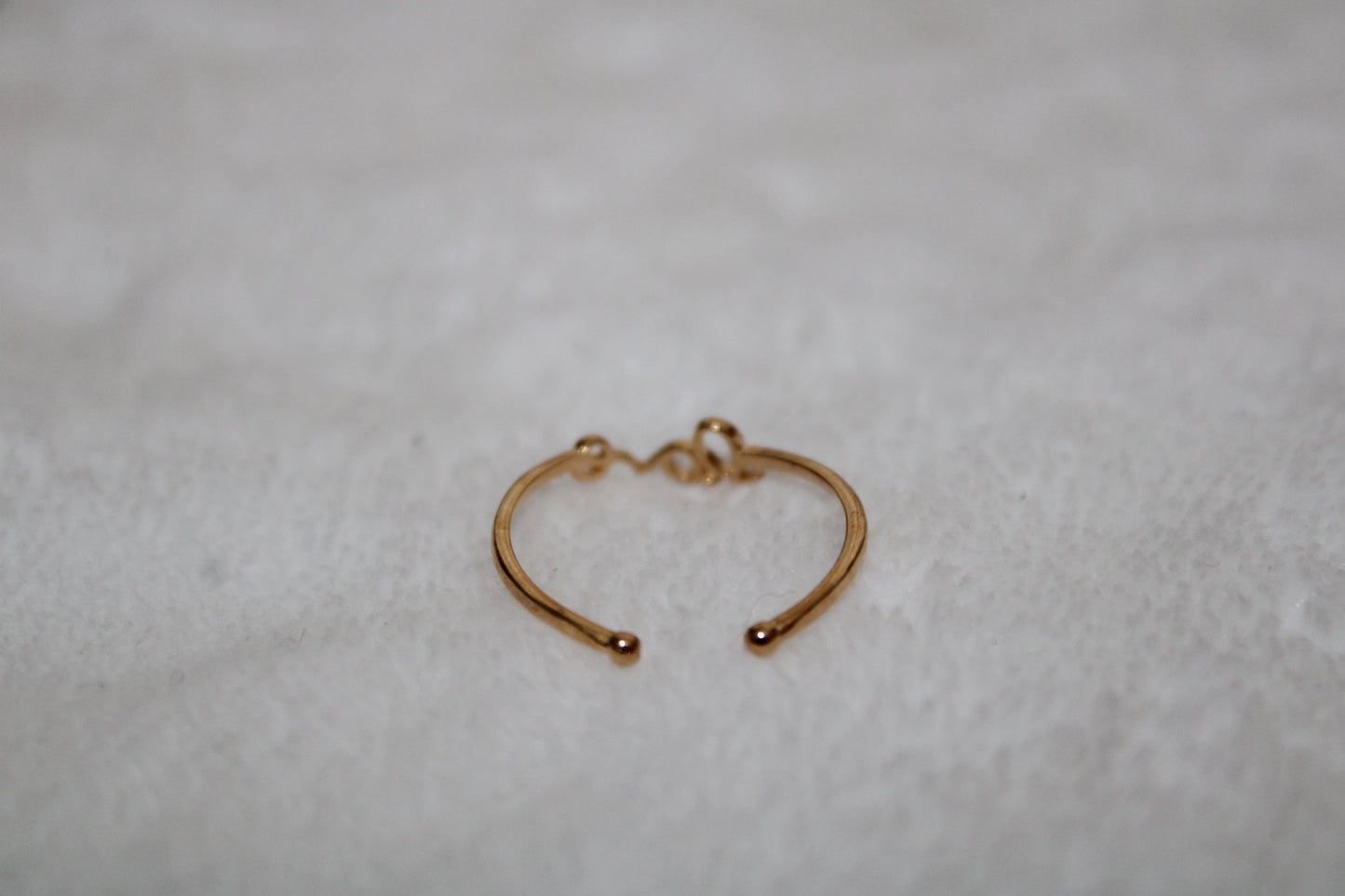 Gold Expandable Love Ring